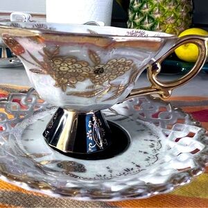 China Teacup and saucer.